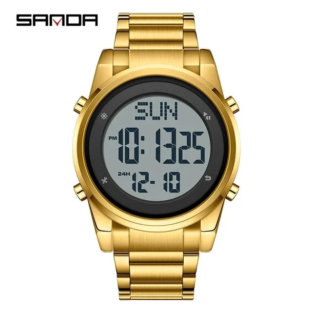 Montre-bracelet homme – Cadran en verre, Quartz et luxe