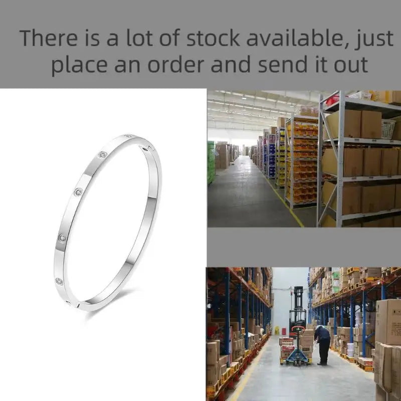 Designer Fashion Brand Stainless Steel Silver Unisex Spherical Bracelet Classic Style Wedding/party/gift