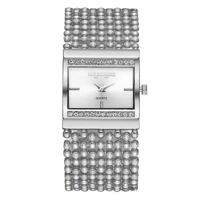 Montre Genève pour femme, marque de luxe, diamant, quartz, or, cadeaux pour dames, mode 2020