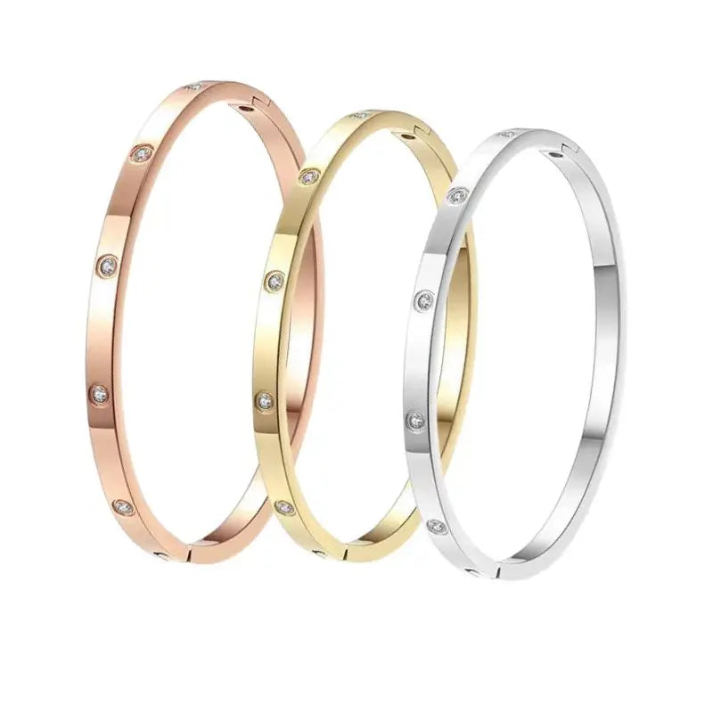 Designer Fashion Brand Stainless Steel Silver Unisex Spherical Bracelet Classic Style Wedding/party/gift