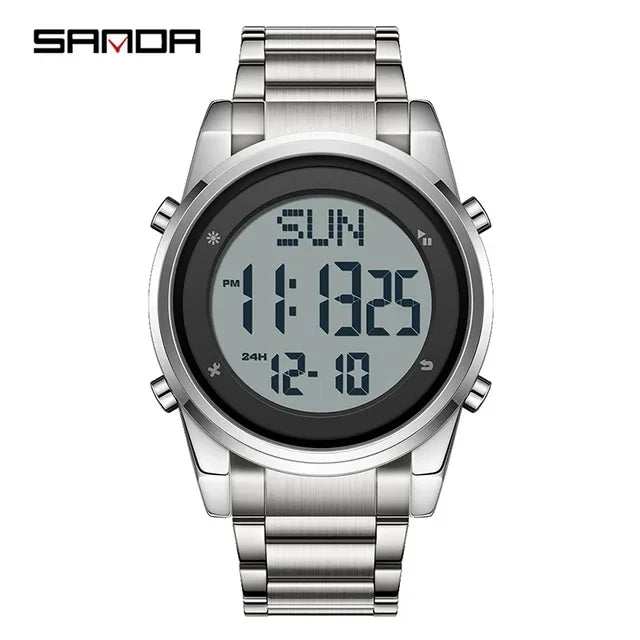 Montre-bracelet homme – Cadran en verre, Quartz et luxe