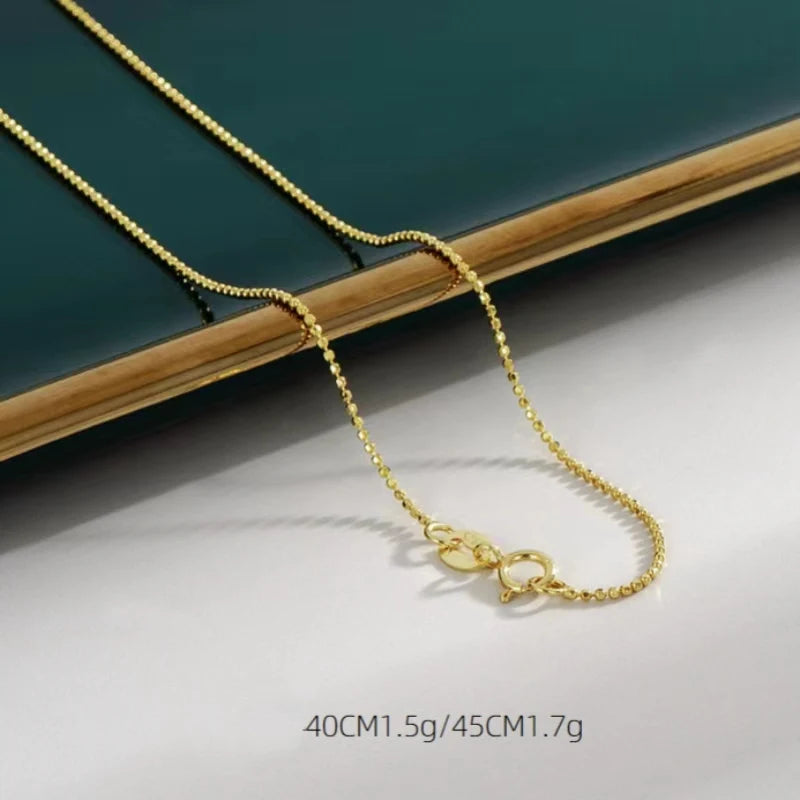 High Quality 925 Silver Fine Jewelry Custom Gold Rose Gold Cuban Link Chain Necklaces for Women Men 925 Sterling Silver Jewelry