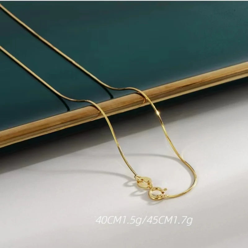 High Quality 925 Silver Fine Jewelry Custom Gold Rose Gold Cuban Link Chain Necklaces for Women Men 925 Sterling Silver Jewelry