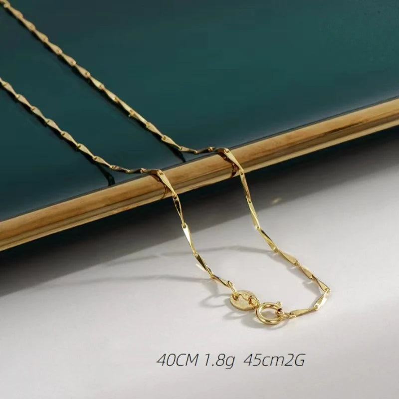 High Quality 925 Silver Fine Jewelry Custom Gold Rose Gold Cuban Link Chain Necklaces for Women Men 925 Sterling Silver Jewelry