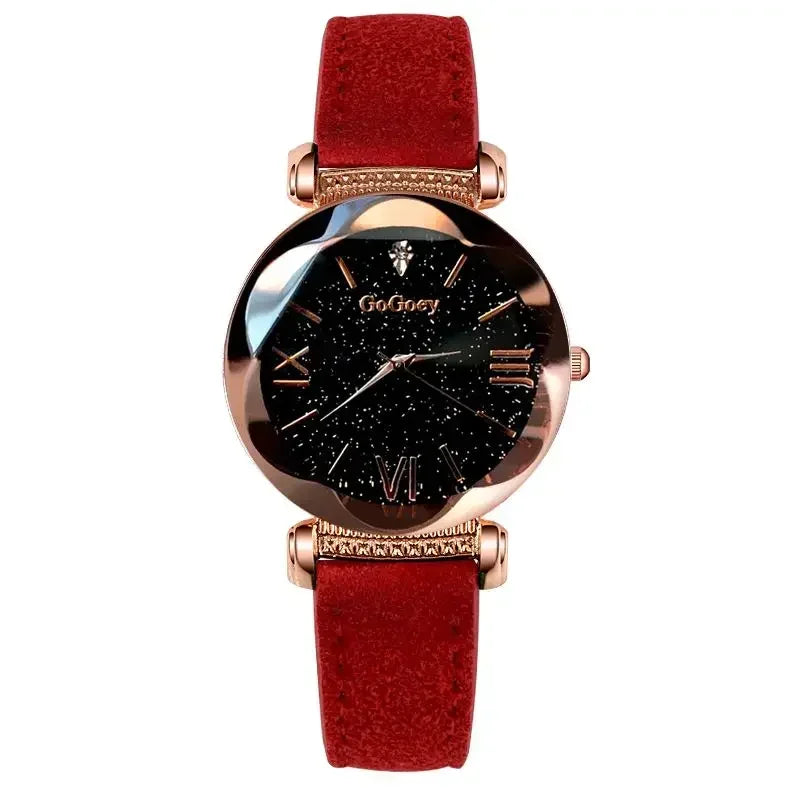 Femmes montres Montre pour femmes dames ciel étoilé Quartz Montre-bracelet Montre Femme Reloj Mujer Horloges Vrouwen Relógio horloges
