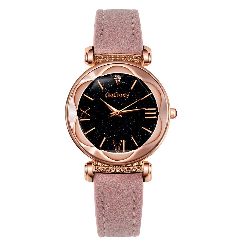 Femmes montres Montre pour femmes dames ciel étoilé Quartz Montre-bracelet Montre Femme Reloj Mujer Horloges Vrouwen Relógio horloges