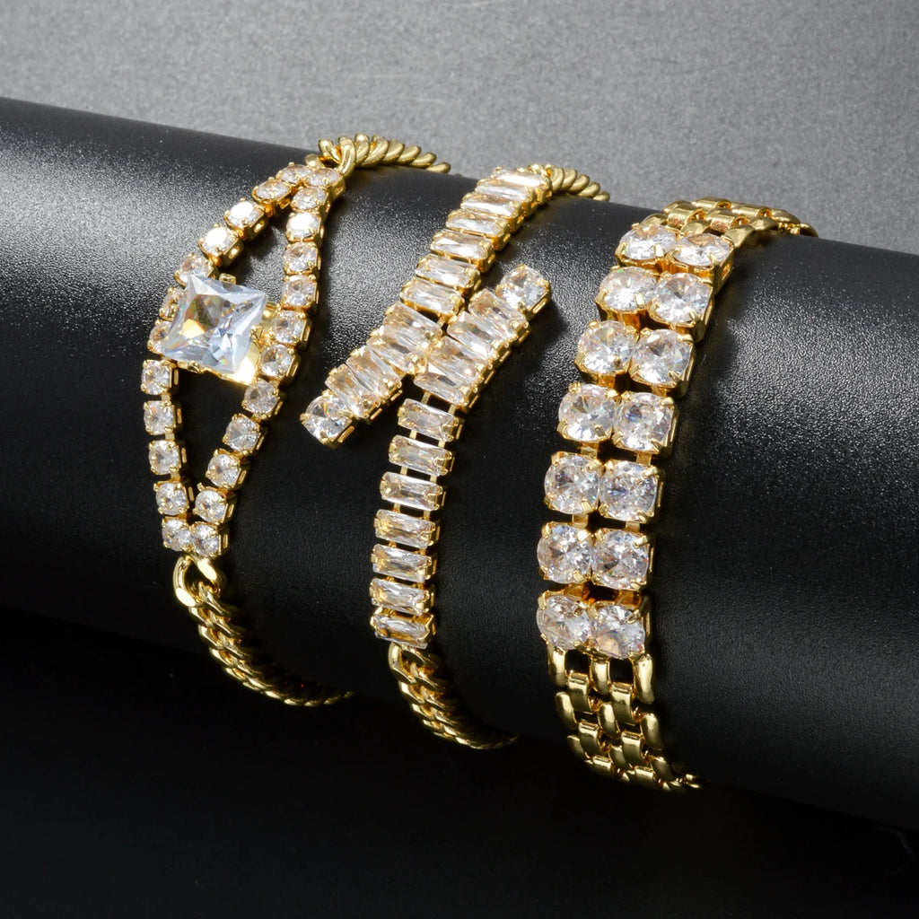 Bracelet double couche femme – Œil porte-bonheur et cristal, bijou élégant pour fête et cadeau