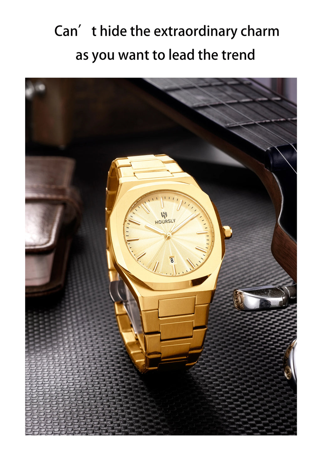 Men's wristwatch – Classic style and precise movement