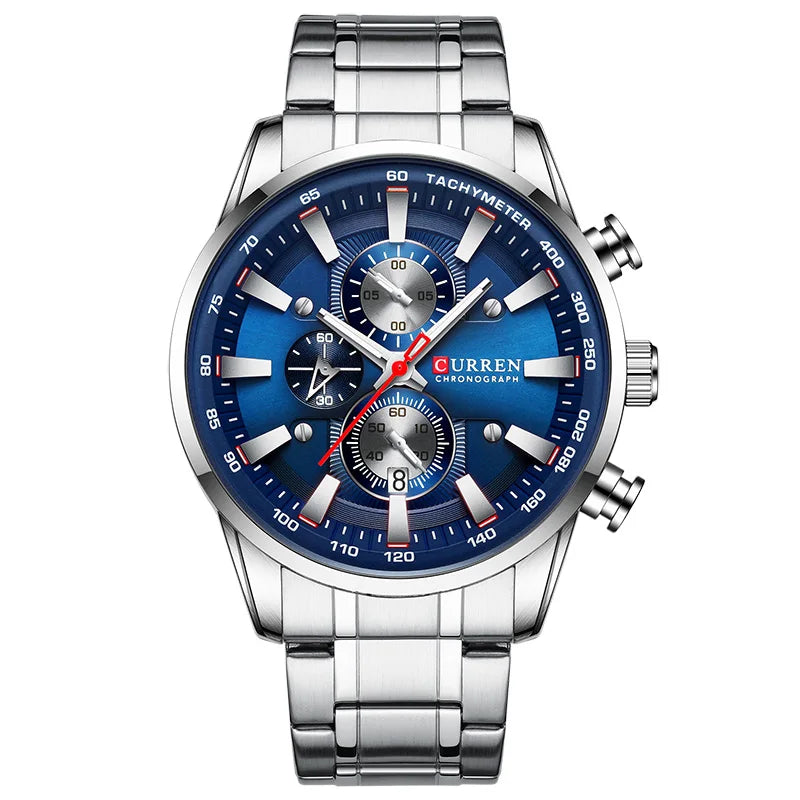 Montre homme Istro REN – Chronographe, date et design moderne