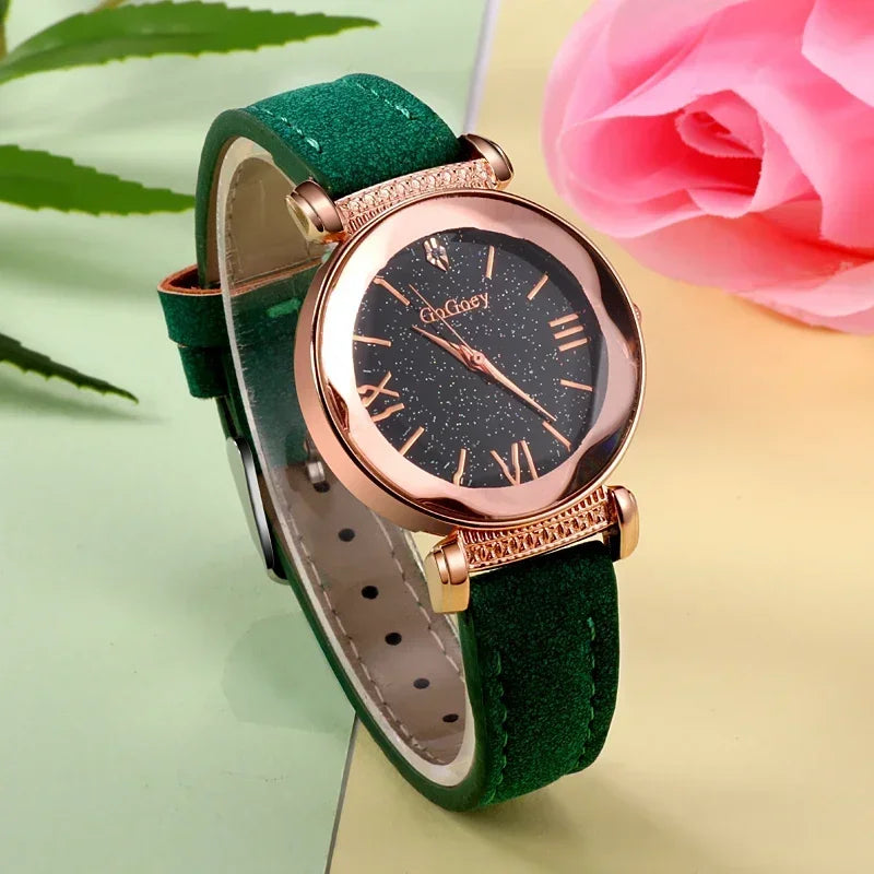 Femmes montres Montre pour femmes dames ciel étoilé Quartz Montre-bracelet Montre Femme Reloj Mujer Horloges Vrouwen Relógio horloges