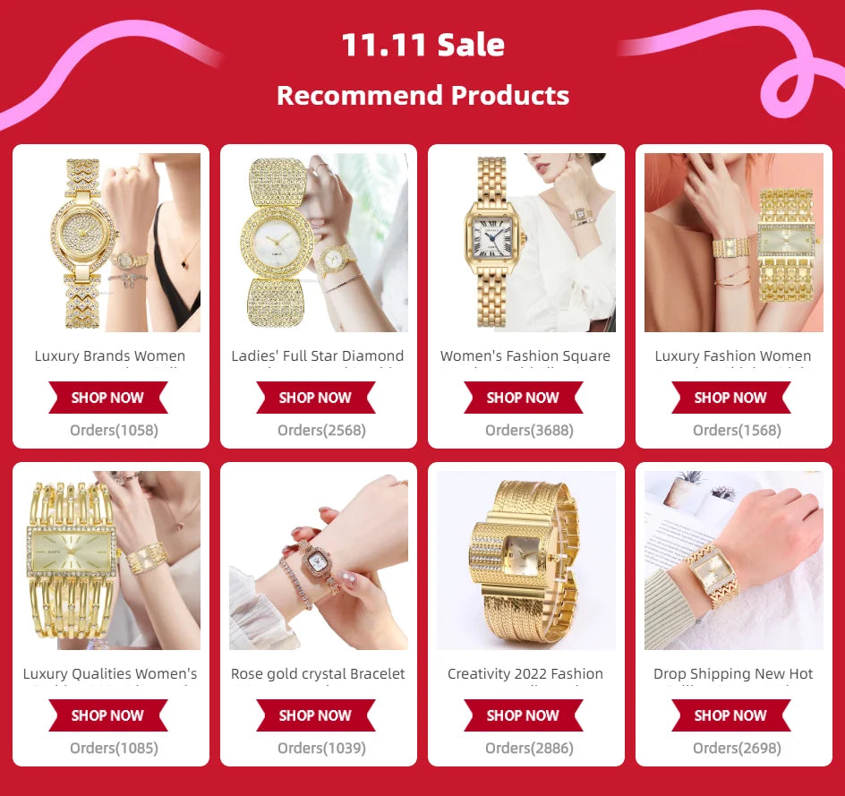 Geneva women's watch, luxury brand, diamond, quartz, gold, gifts for ladies, 2020 fashion