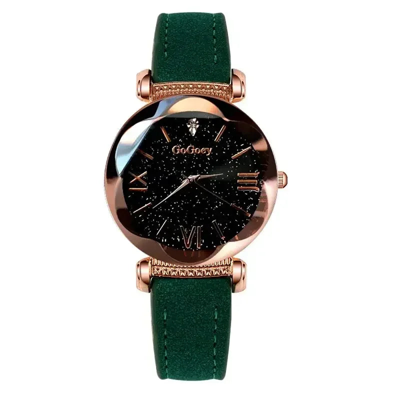 Femmes montres Montre pour femmes dames ciel étoilé Quartz Montre-bracelet Montre Femme Reloj Mujer Horloges Vrouwen Relógio horloges