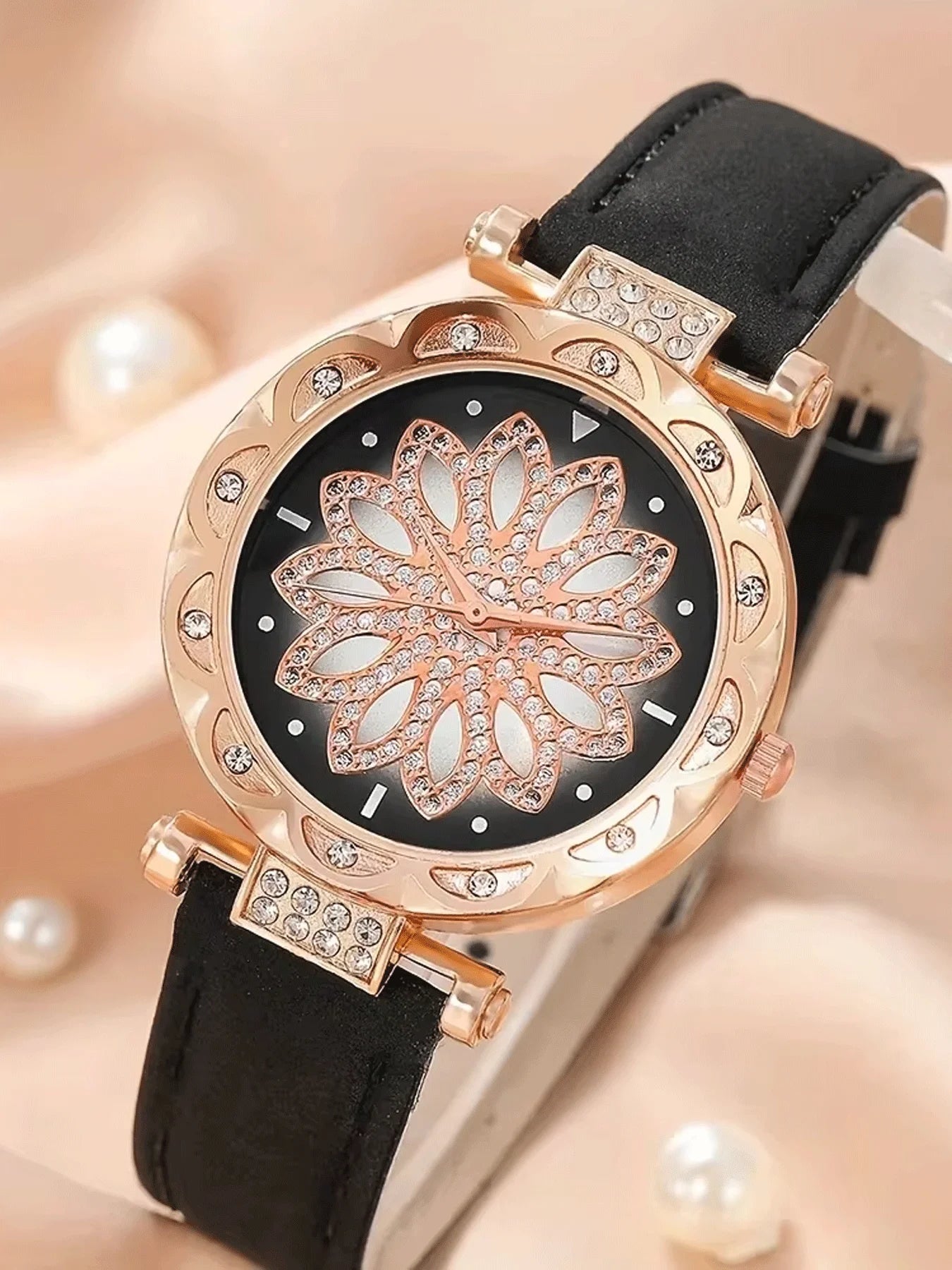 Montre Montre de mode pour femme Montre pour femme Ensemble de montres à quartz polyvalentes, petites et haut de gamme