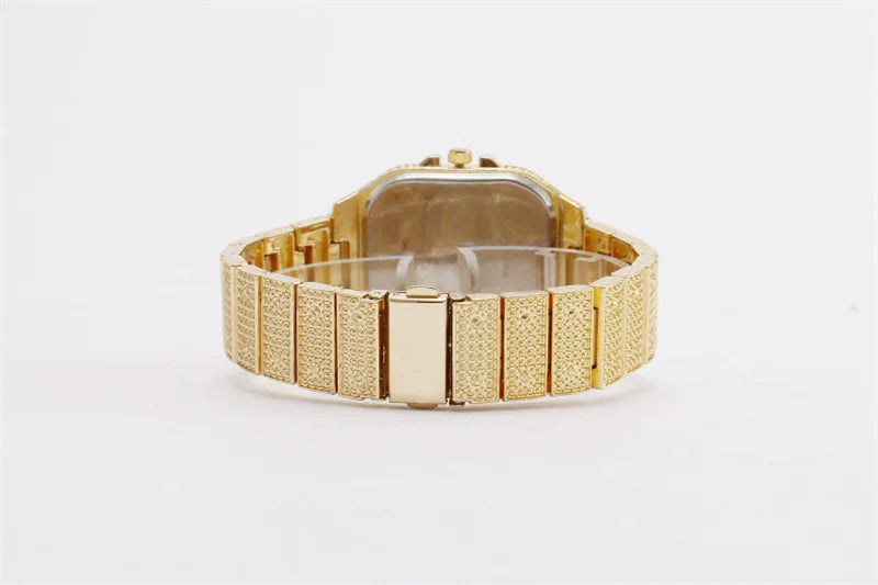 2025 montres de mode pour hommes femmes glacé montre homme luxe diamant montre unisexe montres à Quartz Relogio cadeau livraison directe